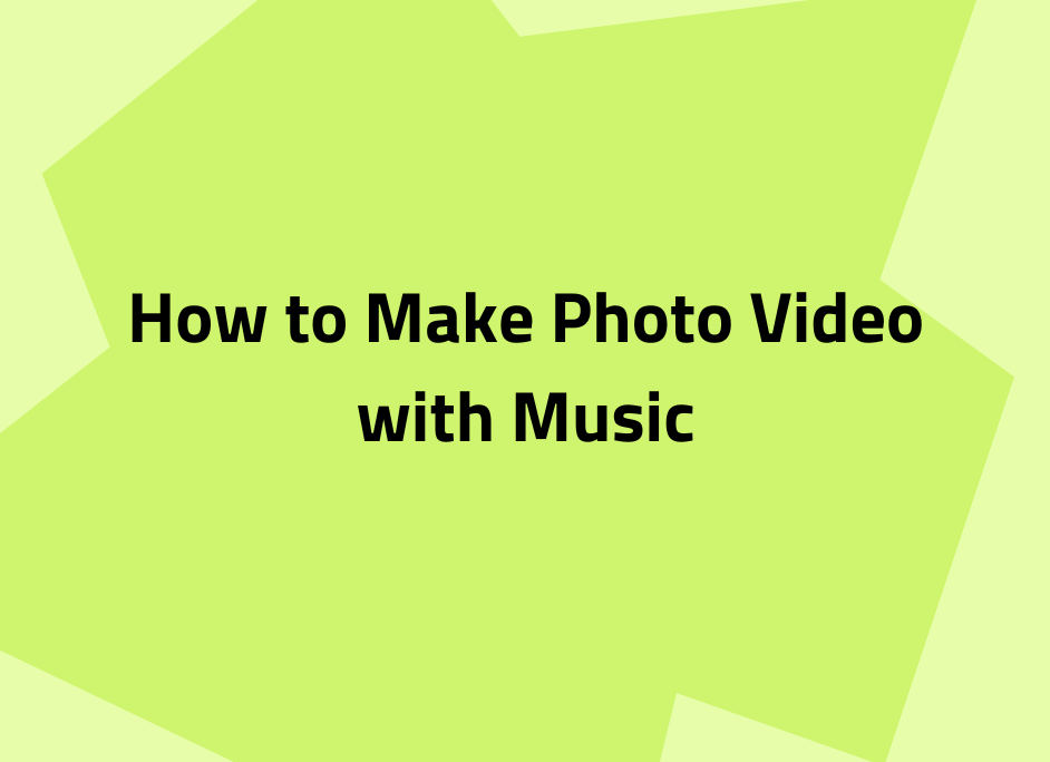 make a picture video with music