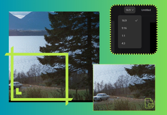 Choose Aspect Ratio for New GIF